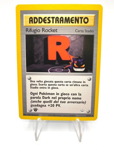 Carta pokemon rifugio - rifugio, rocket