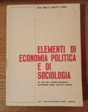 ELEMENTI DI ECONOMIA POLITICA