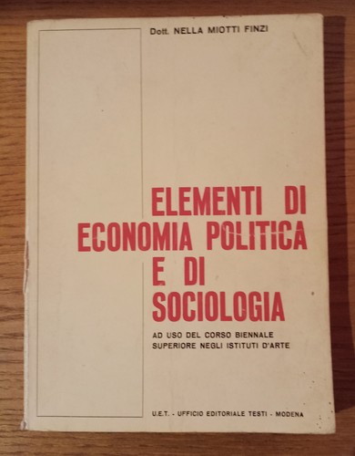 Elementi economia politica - elementi, di