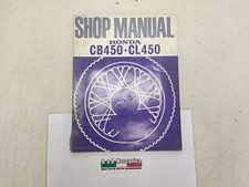 MANUALE OFFICINA ORIGINALE HONDA CB 450 CL 450 LINGUA INGLESE (PP725)