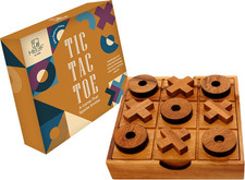 Gioco in Legno Tic Tac Toe