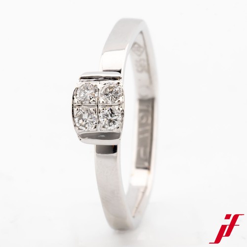 Anello diamante 585 14k oro - di,
