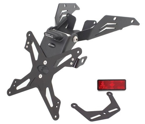Kit portatarga regolabile luce - kit,