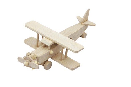 Aereo giocattolo legno - aereo,