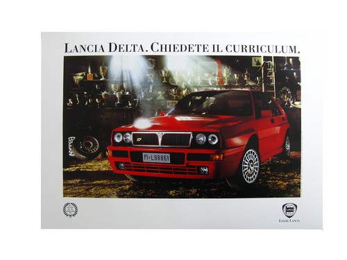 Poster delta evo rosso 100 - delta,