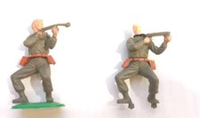 Coppia Soldatini Smontabili Marines Americani Swoppet Tipo Timpo Scala 1:32 