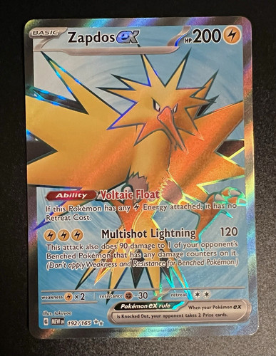 Pokemon tcg zapdos - tcg, ex