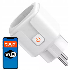 PRESA SMART WIFI WIFI INTELLIGENTE 20A PLUG INTERRUTTORE MISURAZIONE ENERGIA TUYA