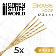 Barre di ottone 0,3 mm -