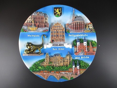 Piatto souvenir heidelberg - piatto,