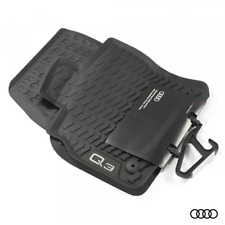 Set 2 Tappetini Originali Audi Q3 in gomma dal 2019 anteriori nero 83B061501 041