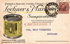 GENOVA SAMPIERDARENA - Commerciale - Fabbrica di Vernici e Smalti Lechner - #005