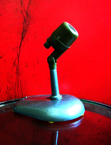 Microfono dinamico vintage