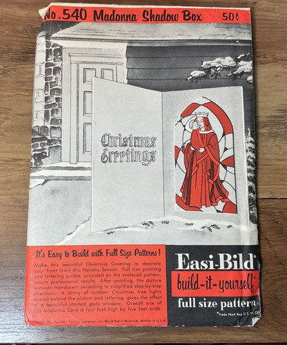 Vintage easy bild pattern 540 - easy-bild,