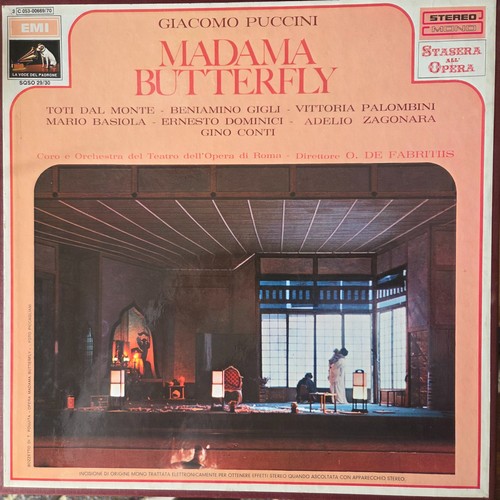 Puccini madama butterfly - puccini, emi