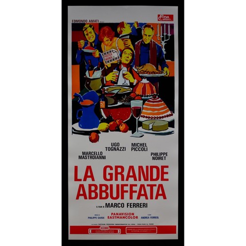 Locandina grande abbuffata - locandina, la