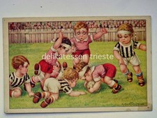 CALCIO BERTIGLIA bambini Juve Juventus vecchia cartolina