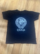 russian t shirt for men CCCP
