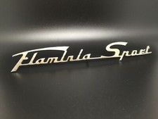 LANCIA FLAMINIA SPORT LOGO SIGLA EMBLEMA FREGIO STEMMA SCRITTA TARGHETTA BADGE