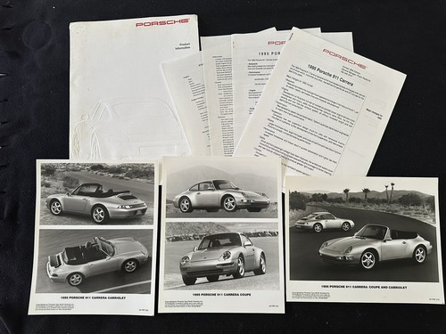 Porsche 911 carrera 1995 - 1995, press