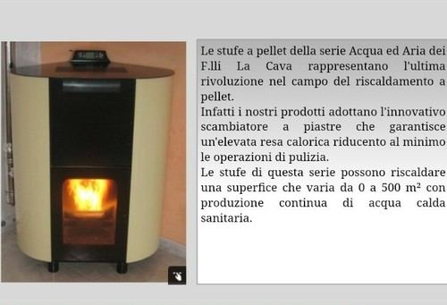 Stufa pellet fiorina da - stufa, 74