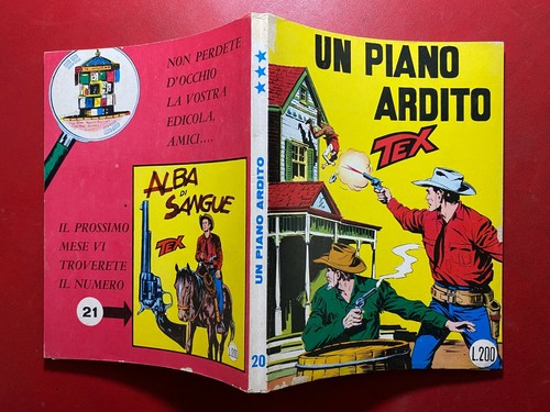 Tex tre stelle un piano - tex, n.20