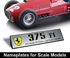 Lotto 96 targhette per modelli