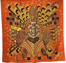 Sciarpa scialle seta HERMES