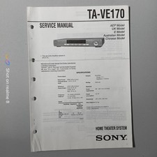 Service manual home - manual, theater