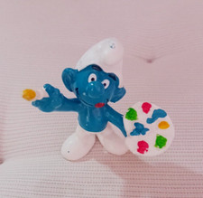 Puffo pittore smurf schleich - pittore,