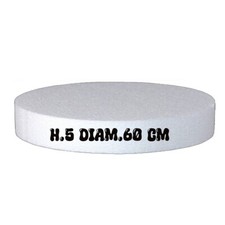 Base in Polistirolo Rotonda Ø