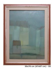 QUADRO AD OLIO FIRMATO ANTONIO