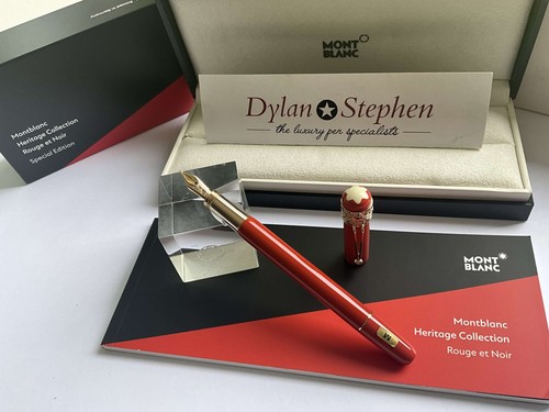 Montblanc rouge noir - et,