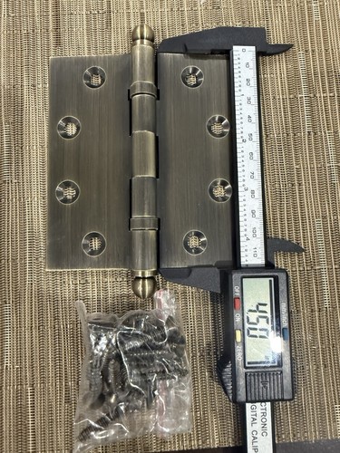 Cerniera per porta ottone - cerniera,