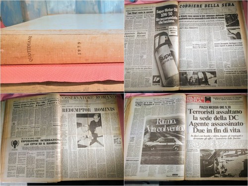 Quotidiani anni rilegati - quotidiani,
