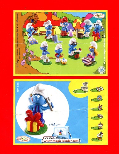 Puffi smurfs 2008 map - smurfs, pbz
