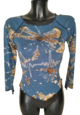 MAGLIA DONNA BATIK  MADE IN NEPAL. 100% COTONE ARTIGIANALE ON SIZE. NUOVA.