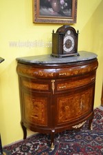 Servante mezzo giro intarsiata