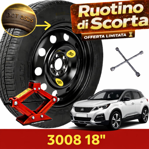 Ruotino scorta per - scorta, da