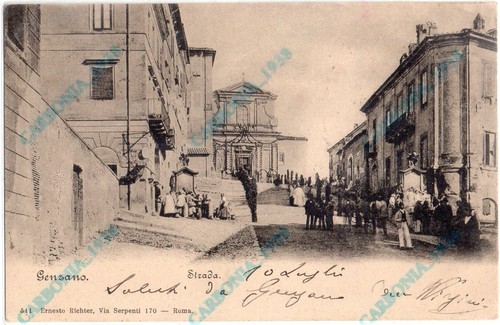 Genzano strada - genzano,