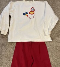 Kelly's Kids Girls Red Outfit