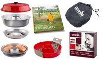 Set Risparmio Omnia Forno da Campeggio 6 Pezzi più Libro di Cucina Omnia
