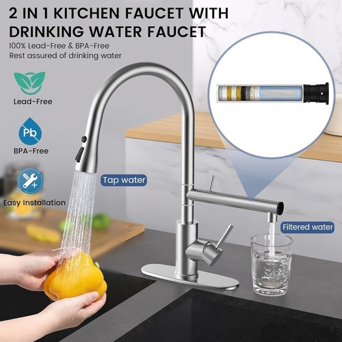 Filtro acqua rubinetto cucina - acqua,
