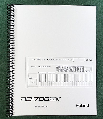 Roland 700gx owner - roland, owner's