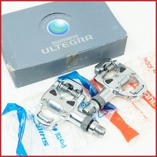 NOS SHIMANO 600 ULTEGRA PD-6600 PEDALI CLIPLESS ANNI 90 BICI DA CORSA VINTAGE STRADA SPD