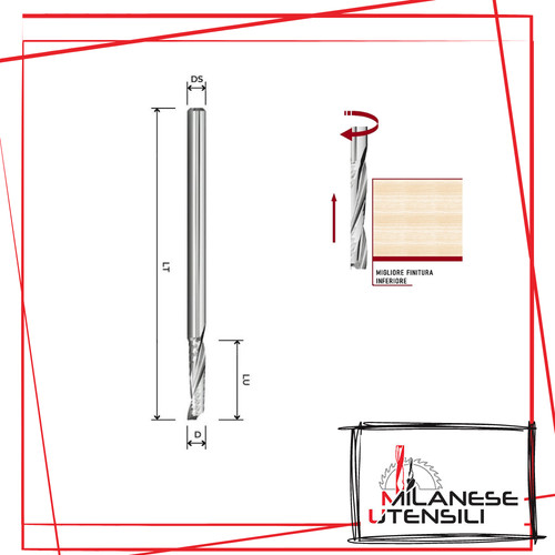 Milanese utensili fresa per - utensili,