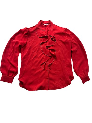 Camicetta rossa vibrante