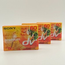 3 videocassette Sony Mini DV