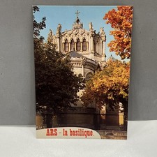 CARTOLINA COLORI VINTAGE COLLEZIONE ARS AIN LA BASILIQUE 