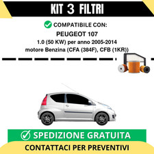 Kit 3 Filtri Tagliando per